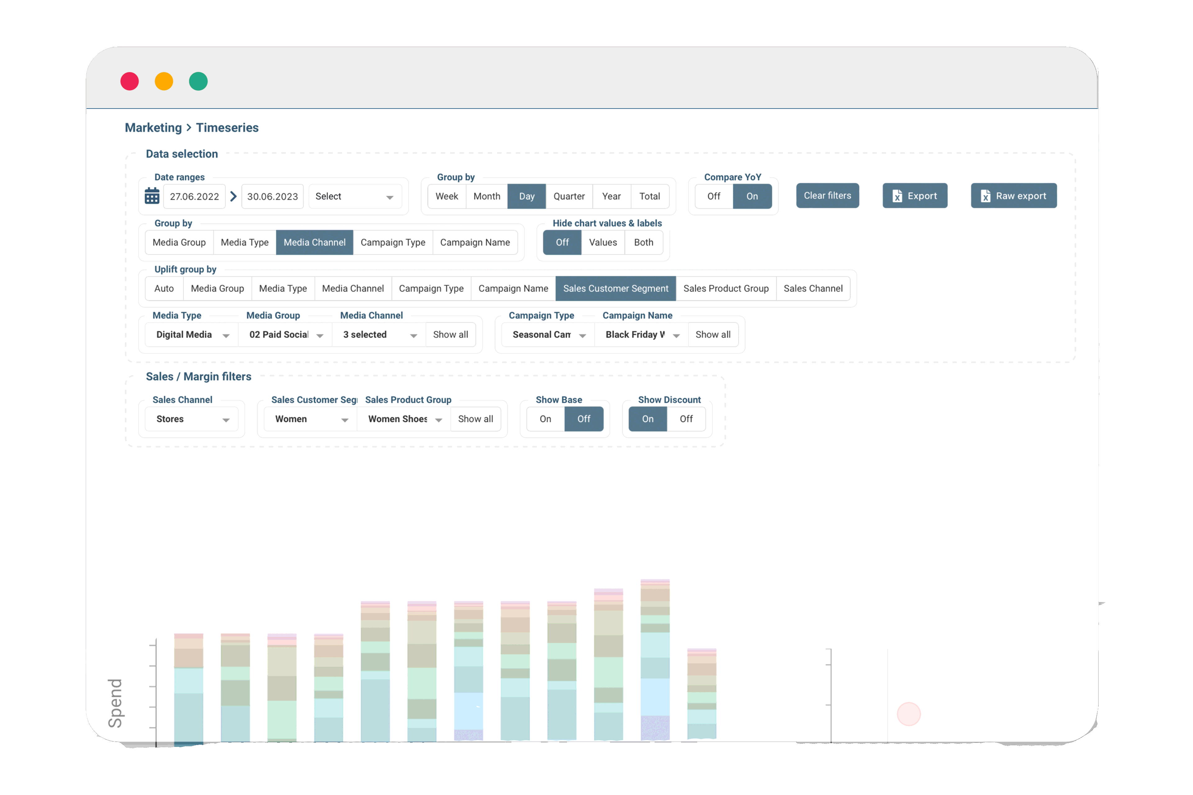 Advance filters