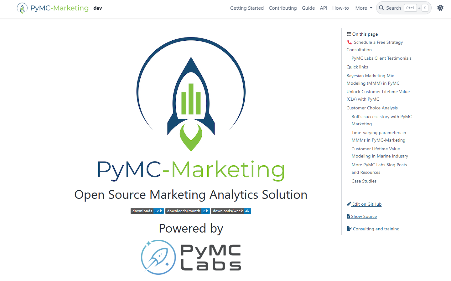 PyMC-Marketing Website