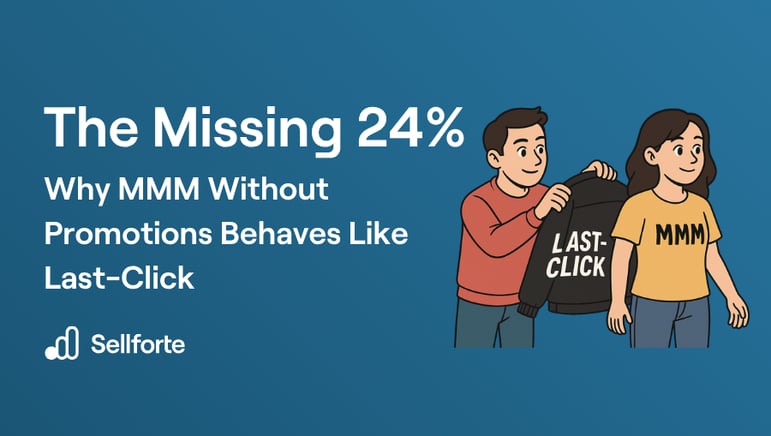 The Missing 24%: Why MMM Without Promotions Behaves Like Last-Click