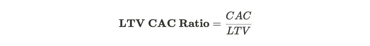 eCommerce LTV CAC Ratio