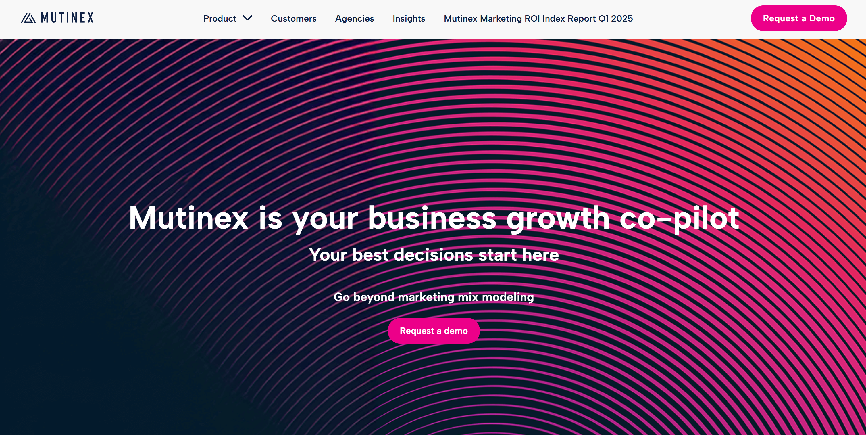 Mutinex website