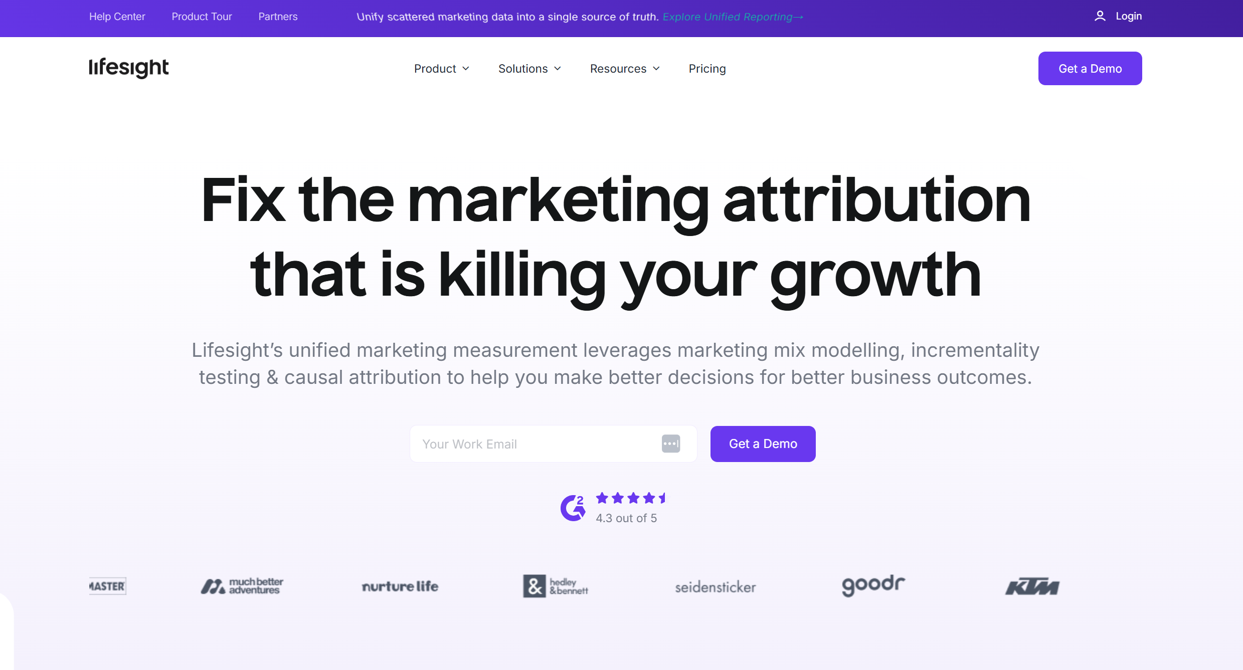 Lifesight website