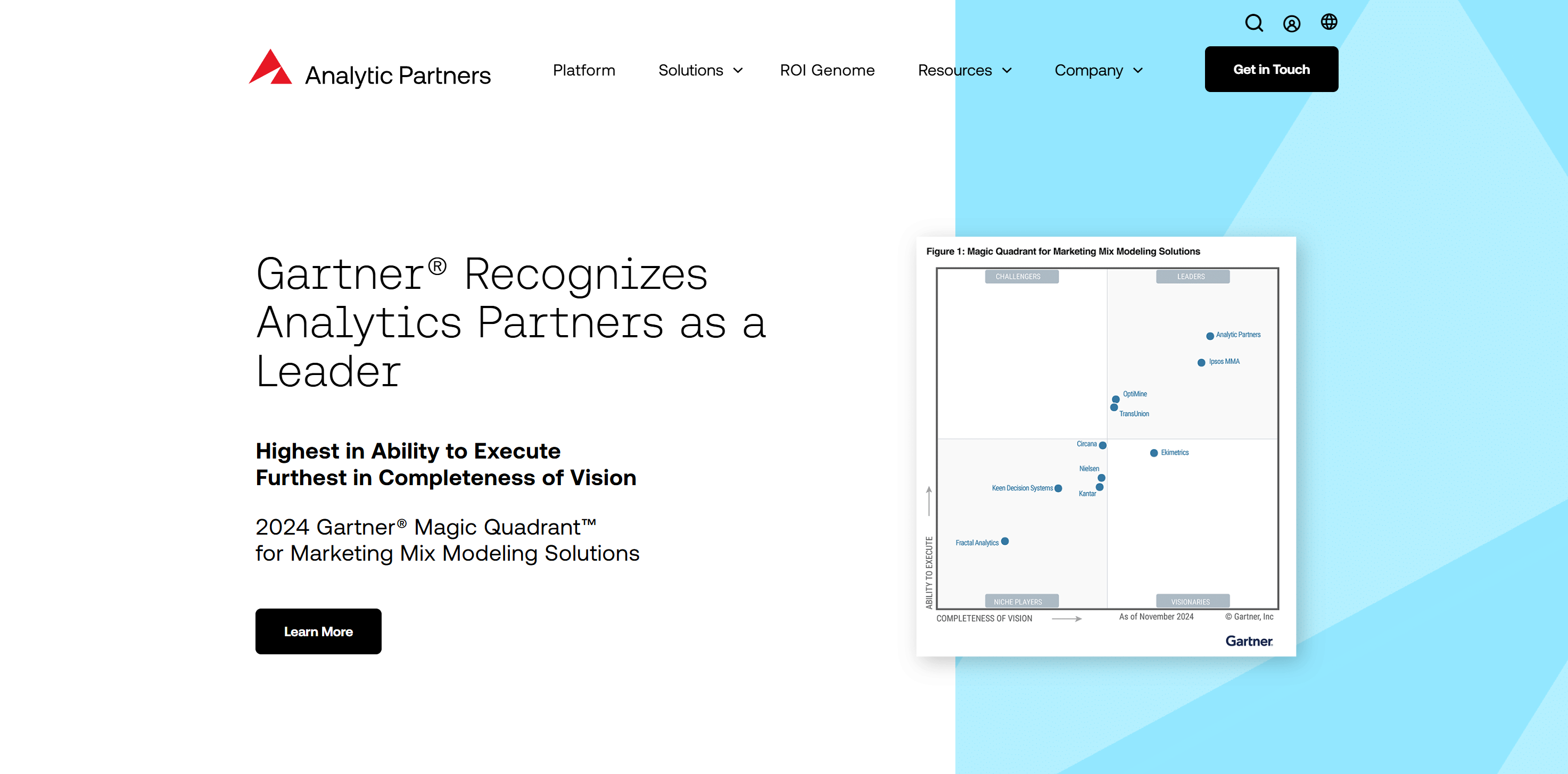 Analytic Partners website