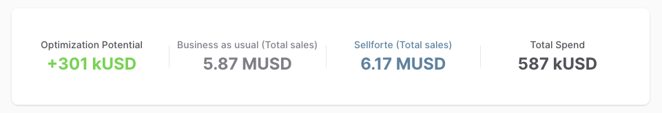 Sellforte Home - Optimization Potential