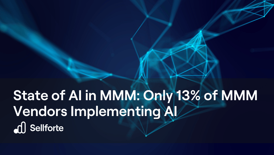 State of AI in MMM Only 13% of Vendors Implementing AI (1)