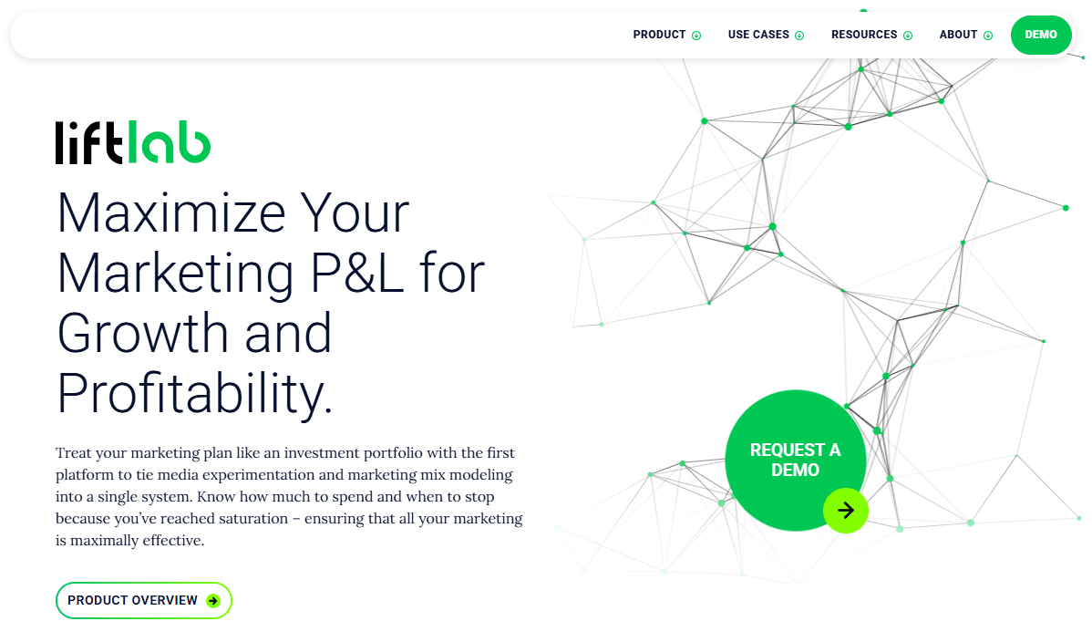 Liftlab Website hero
