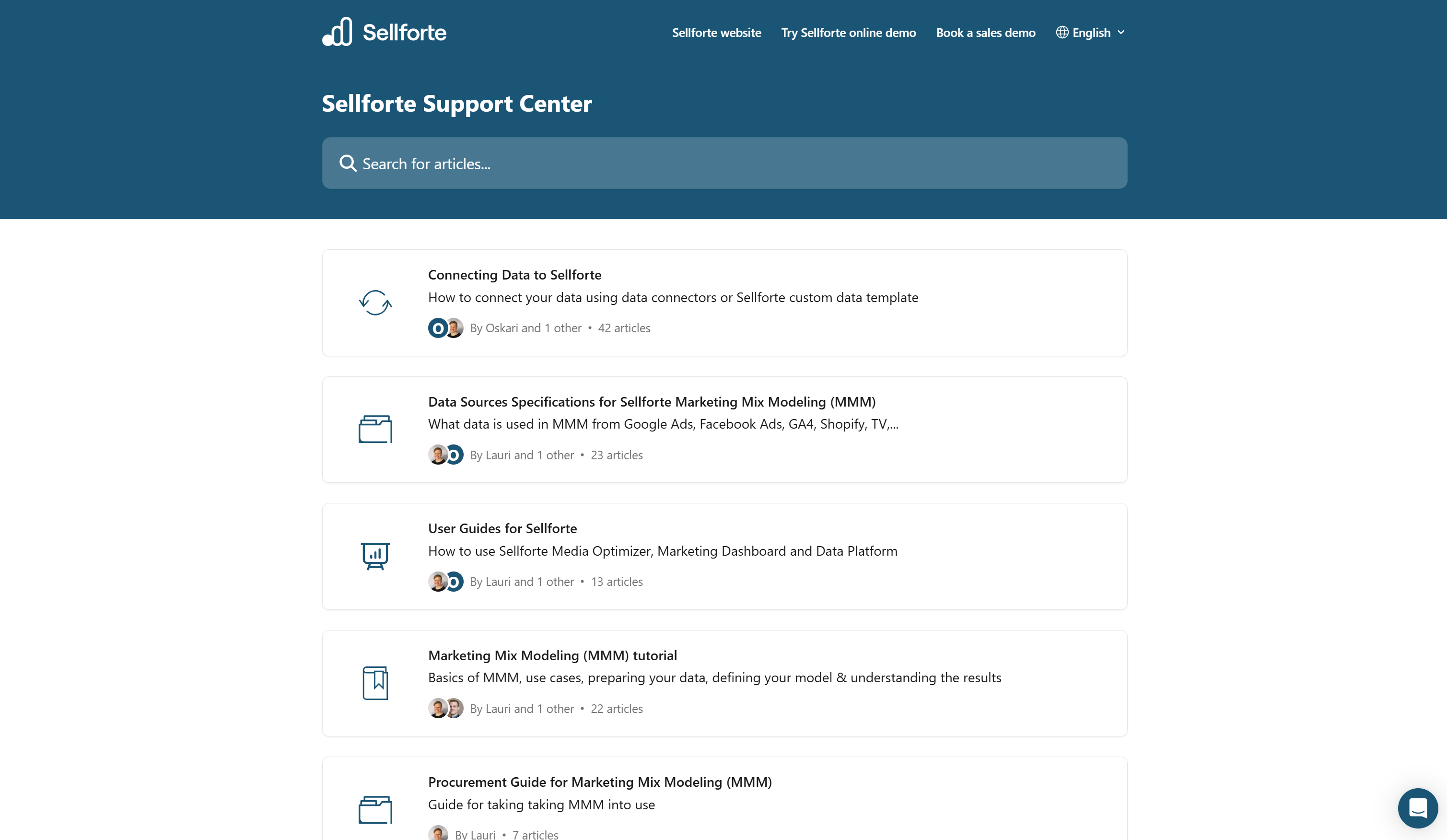 Sellforte Support Center