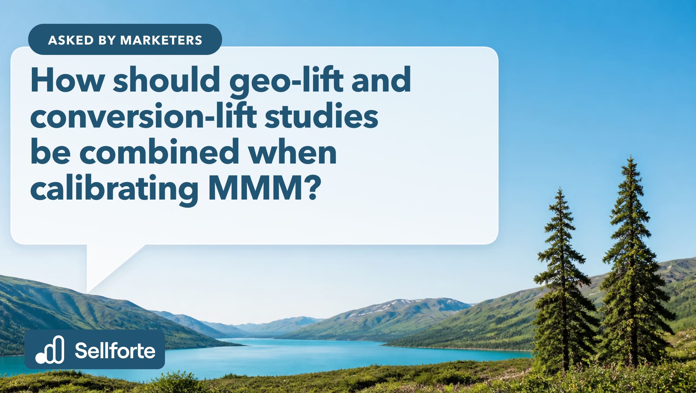 How should geo-lift and conversion-lift studies be combined when calibrating MMM?