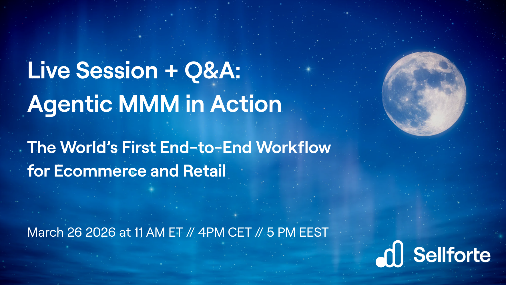 Agentic MMM in Action: The World's First End-to-End Workflow for Ecommerce and Retail